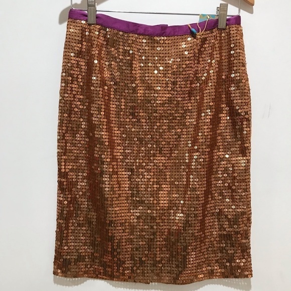 Plenty by Tracy Reese sequin pin skirt size 2 NWT Formal - Picture 1 of 3